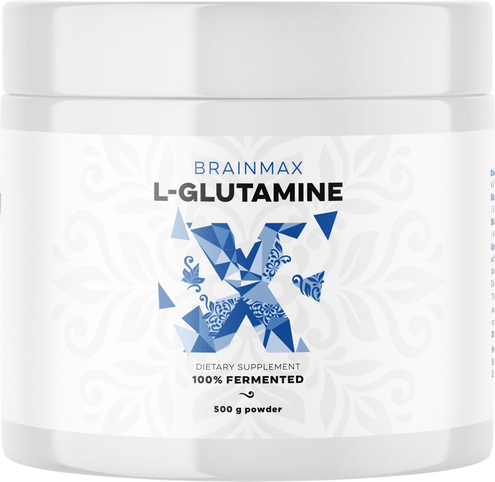 BrainMax L-Glutamine 500 g 500 g