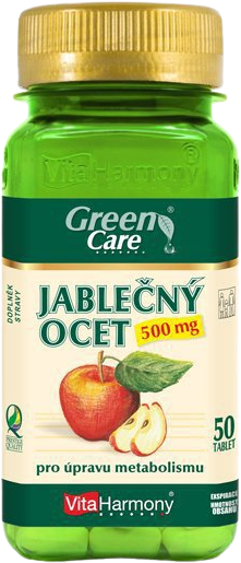 VitaHarmony Jablečný ocet 500mg 50 tablet