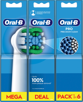 Oral-B Pro Precision Clean Kartáčkové hlavy 6 ks
