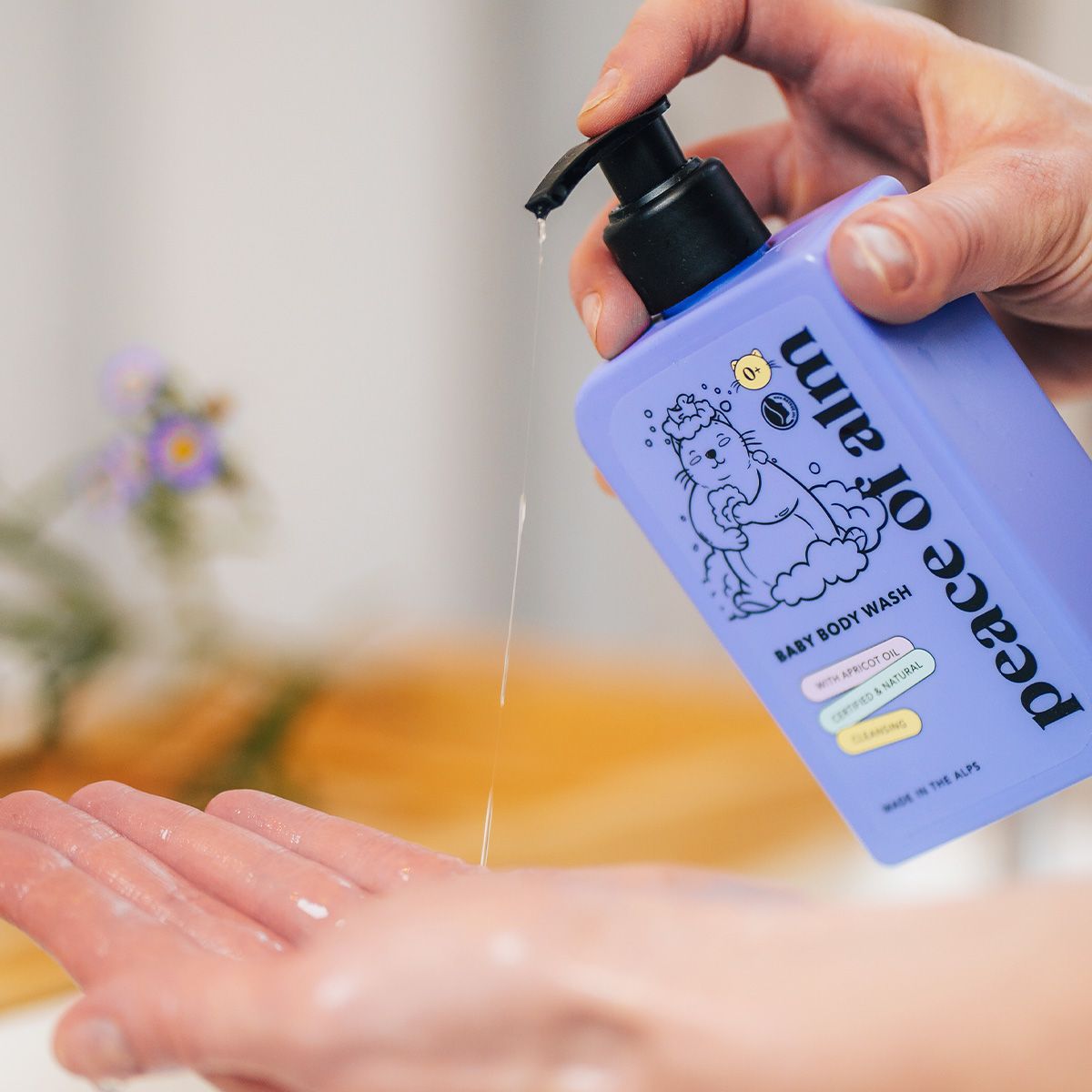 Peace of Alm Dětský mycí gel 240 ml