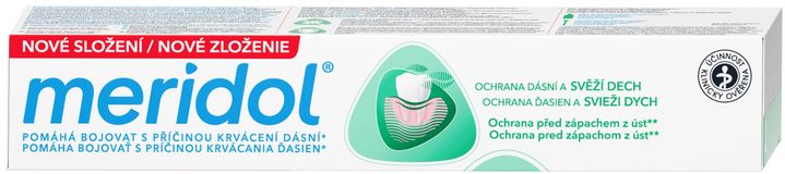 Meridol® ochrana dásní a jemné bělení zubní pasta 75 ml