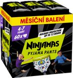 Ninjamas Pyjama Pants Kosmické lodě, měsíční balení 60 ks