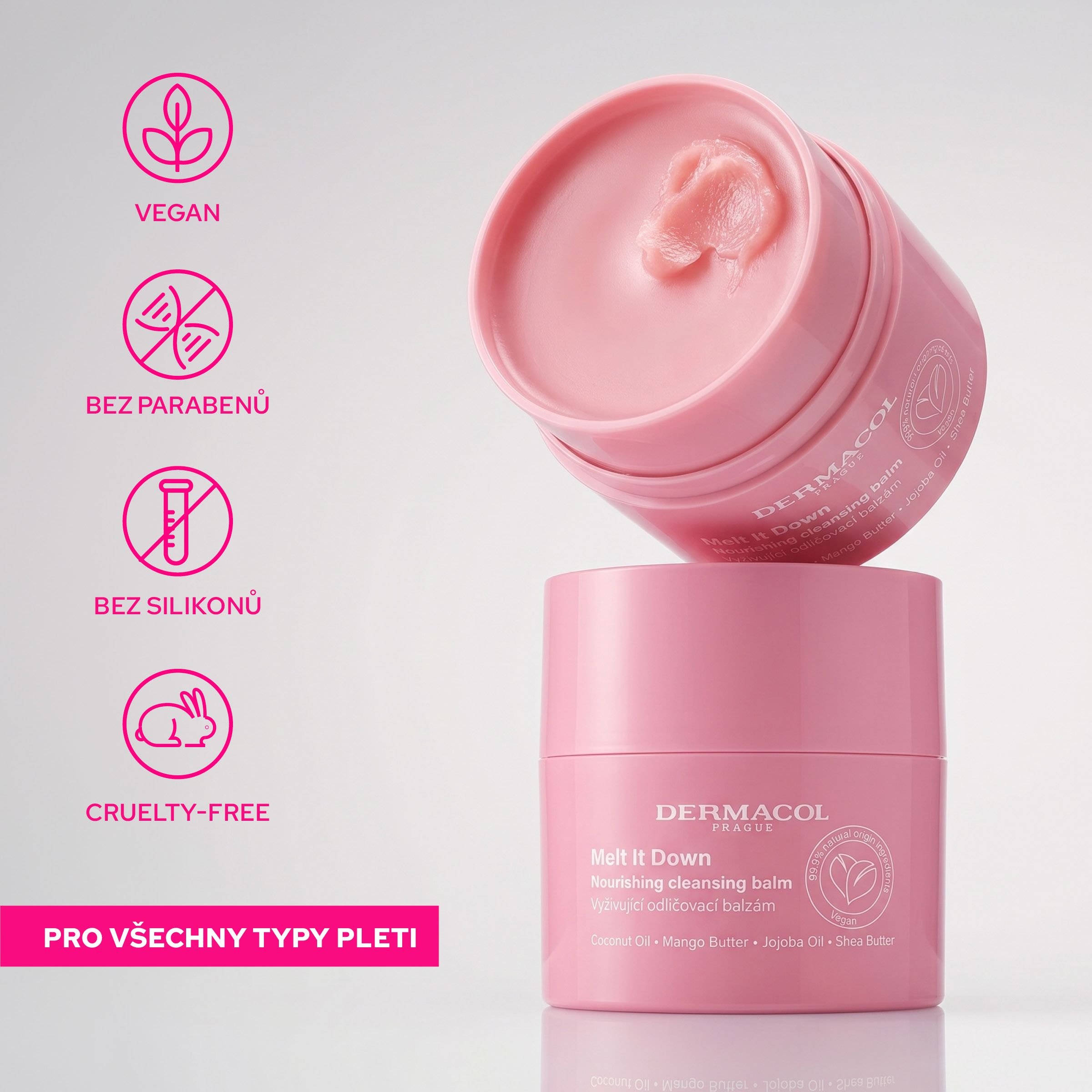 Dermacol MELT IT DOWN Odličovací balzám 44 g