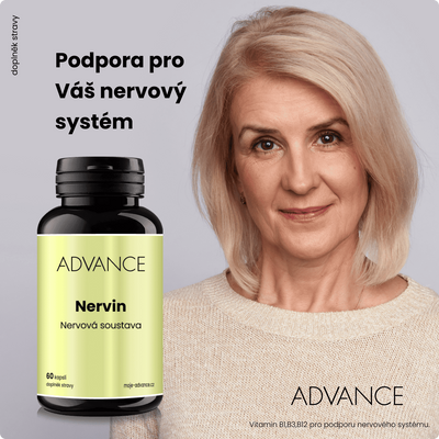 ADVANCE Nervin - nervová soustava 60 kapslí