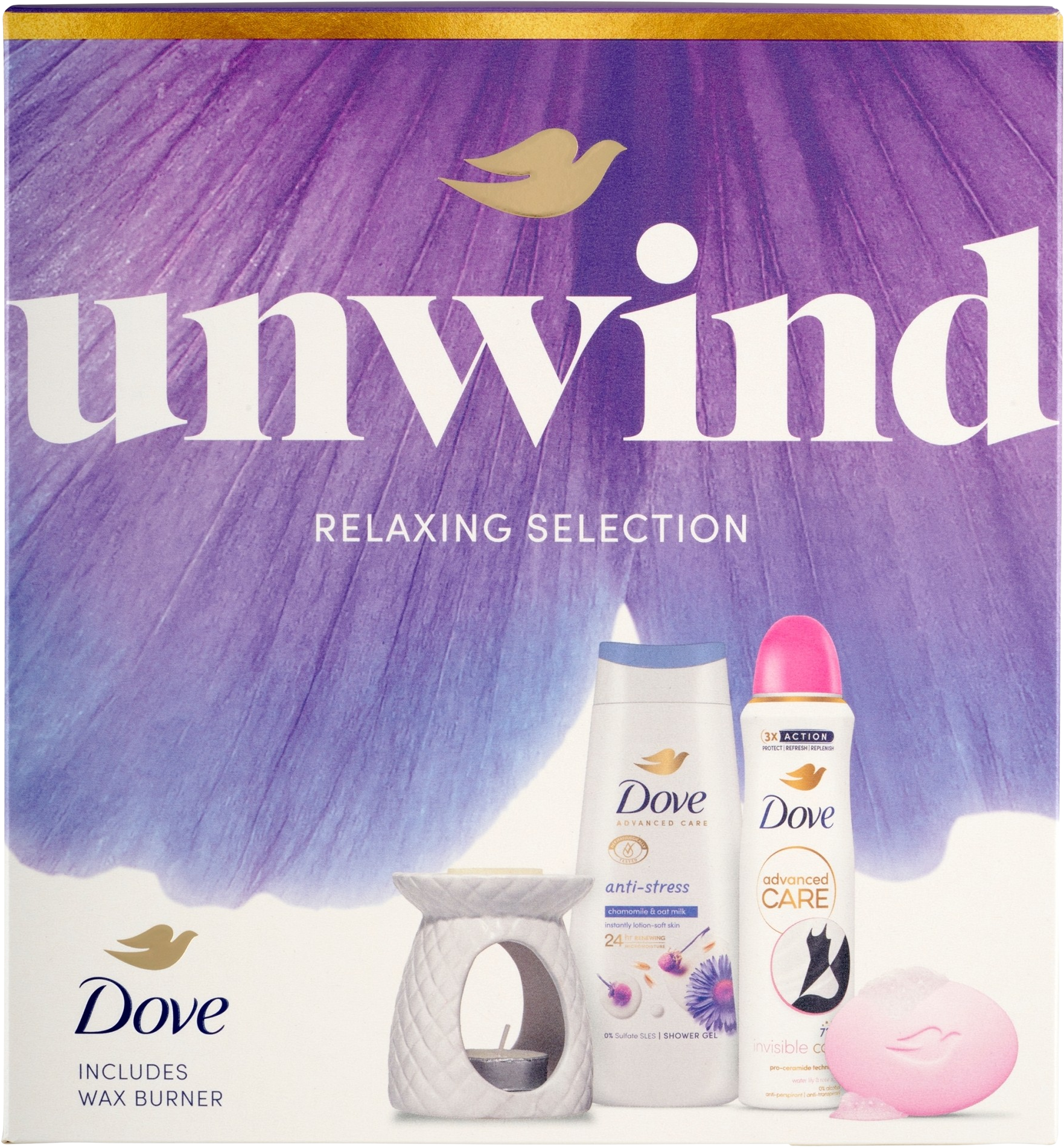 Dove Unwind dárková sada péče o tělo