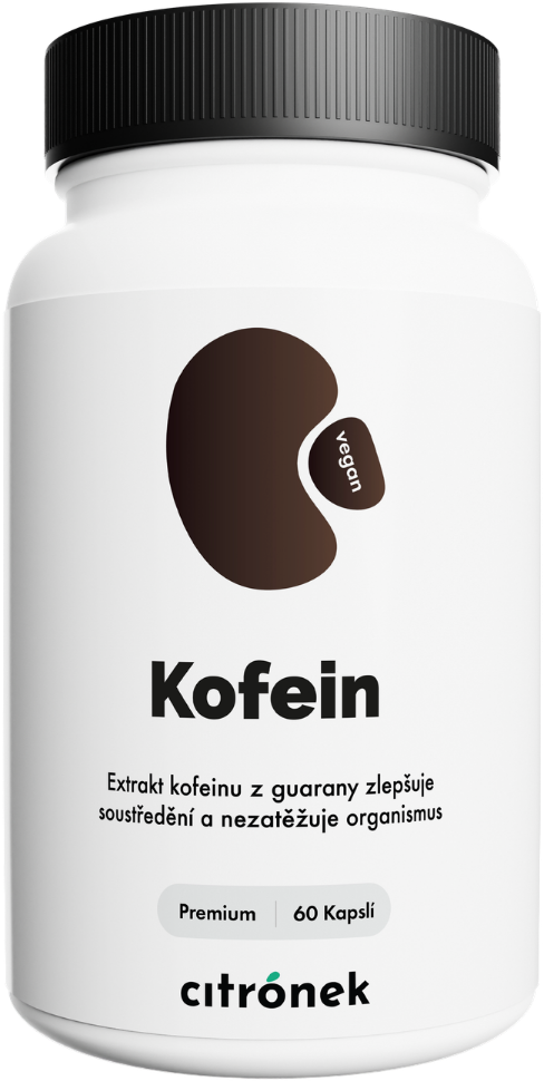 Citronek Kofein z Guarany 60 kapslí