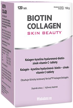 Vitabalans Biotin Collagen Skin Beauty 120 tablet
