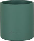 Petite&Mars Hrnek silikonový Misty Green 6m+ 200 ml