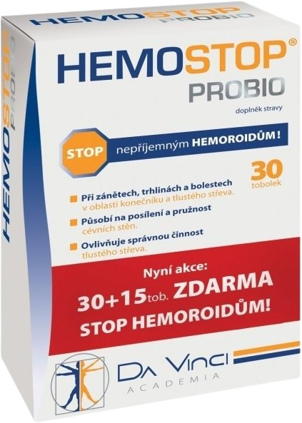 Hemostop Probio MAX Da Vinci Academia 45 tobolek