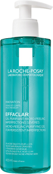 La Roche-Posay Effaclar Čisticí peelingový gel pro mastnou a problematickou pleť 400 ml