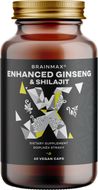 BrainMax Enhanced Ginseng & Shilajit 60 kapslí