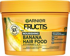 Garnier Fructis Hair Food banana vyživující maska na vlasy, 400 ml