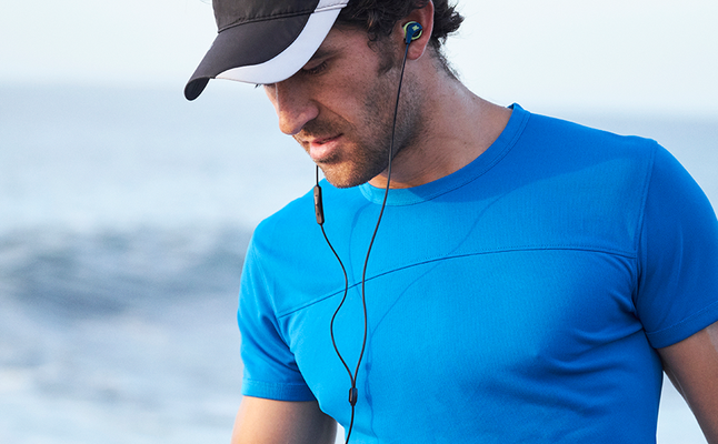JBL Endurance Run 3C USB-C Black/Grey, drátová sportovní sluchátka s USB-C konektorem