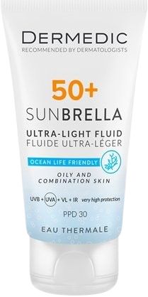 Dermedic Sunbrella Emulze na opalování pro mastnou pleť SPF 50+ 40 ml