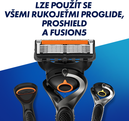 Gillette ProGlide Power náhradní hlavice 4 ks