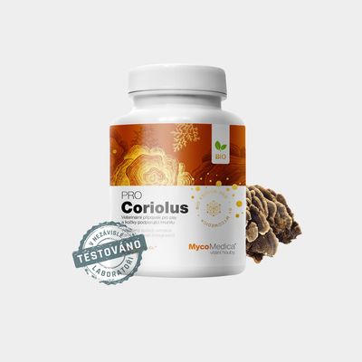 MycoMedica BIO Coriolus PRO 90 kapslí
