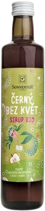 Sonnentor Sirup černý bez květ BIO 500 ml