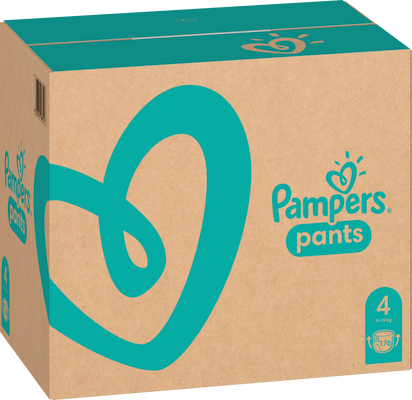 Pampers Active Baby Pants Kalhotkové plenky vel. 4, 9-15 kg, 176 ks