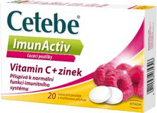 Cetebe Imunactiv malina 20 pastilek