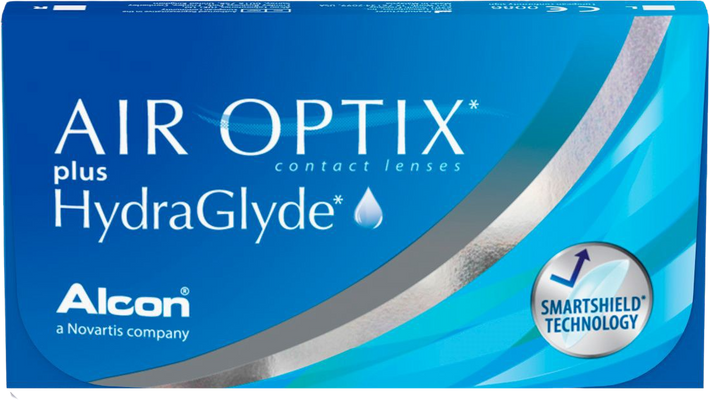 Alcon AIR OPTIX® plus HydraGlyde® -4,75 dpt, 6 čoček