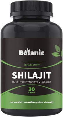 Botanic Shilajit - 80 % kyseliny fulvové 30 kapslí