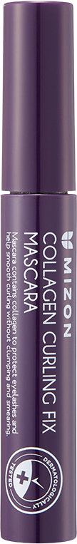 Mizon Collagen Curling Fix Mascara, voděodolná řasenka 6 ml