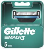 Gillette Mach3 Náhradní hlavice 5 ks