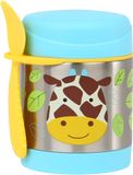 Skip Hop Zoo Termoska na jídlo se lžičkou/vidličkou Žirafa, 3r+ 325 ml
