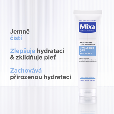 Mixa čisticí gel proti vysušování, 150 ml