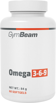 GymBeam Omega 3-6-9 60 kapslí