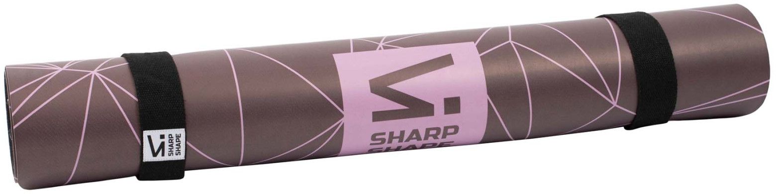 Sharp Shape Podložka na jógu PU Spacetime fialová