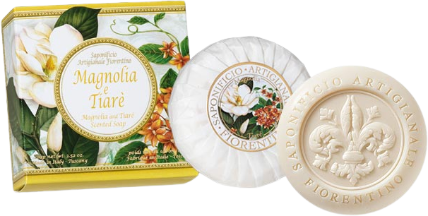 SAF Fiorentino mýdlo Magnólie a Gardénie 100 g
