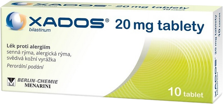 Xados 20 mg, 10 tablet