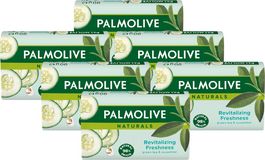 Palmolive mýdlo Naturals zelený čaj a okurka 6 x 90 g