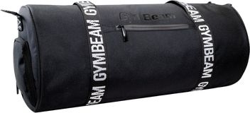 GymBeam Sportovní taška Barrel černá 1 ks