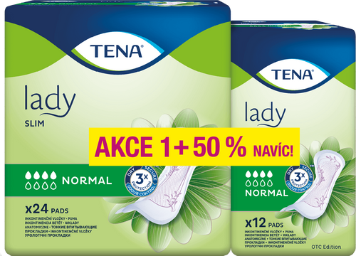 Tena Lady Slim Normal Inkontinenční vložky 36 ks