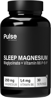 Pulse Performance Sleep Magnesium Bisglycinate + B6 60 kapslí