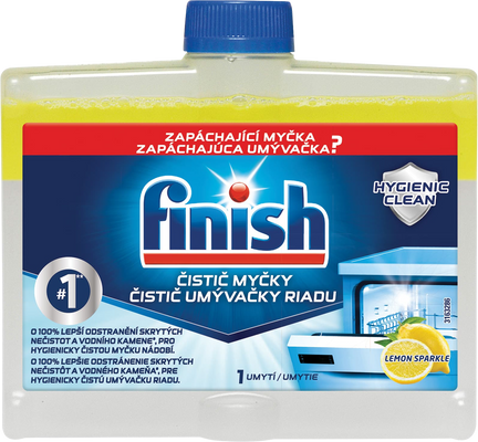 Finish Čistič myčky Lemon Sparkle 250 ml
