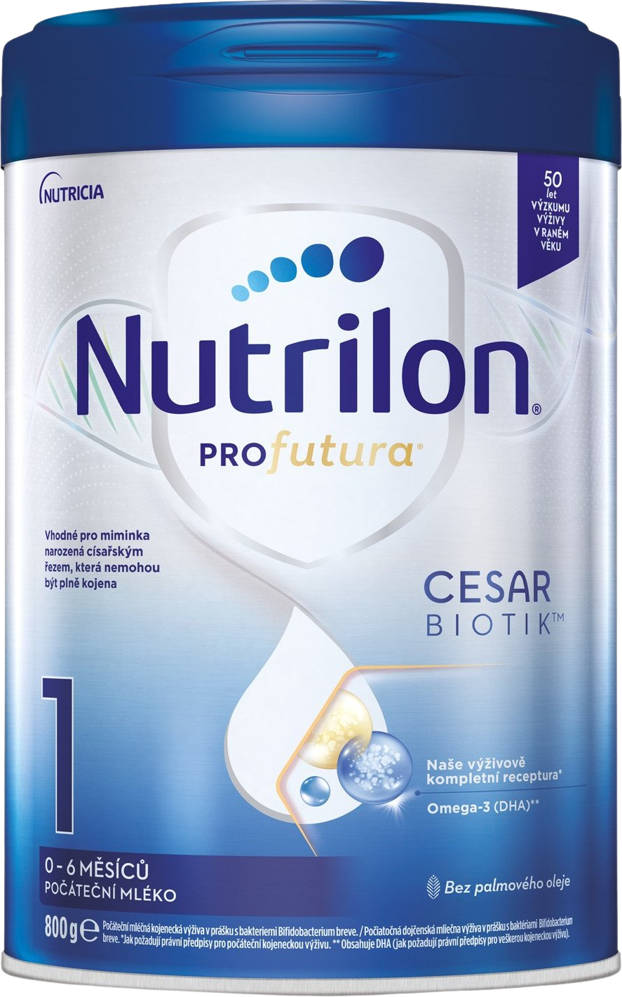 Nutrilon Profutura CESARBIOTIK 1 počáteční kojenecké mléko 800 g