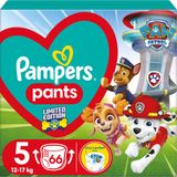 Pampers Active Baby Pants Paw Patrol Kalhotkové plenky vel. 5, 12-17 kg, 66 ks