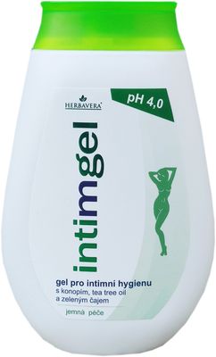 Intimgel gel s konopím a tea tree 250 ml