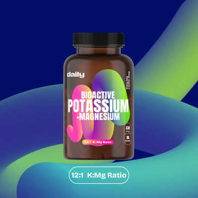 Daily Bioactive Potassium + Magnesium 90 kapslí
