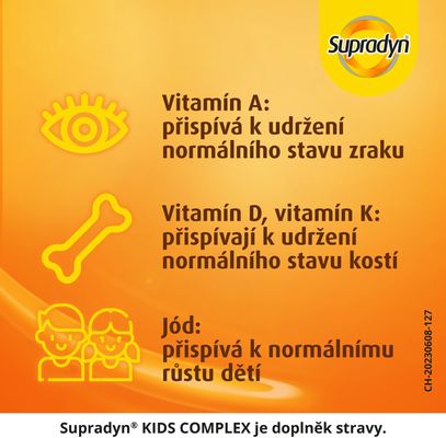 Supradyn Kids Complex želé fazolky 60 ks