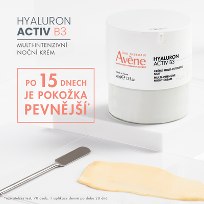 Avène Hyaluron Activ B3 Multi-intenzivní noční krém 40 ml