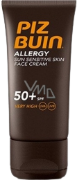 Piz Buin Hydratační krém na obličej SPF50, 50 ml