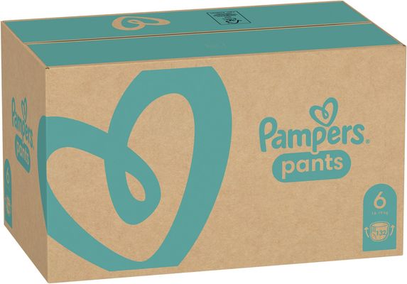 Pampers Active Baby Pants Kalhotkové plenky vel. 6, 14-19 kg, 132 ks