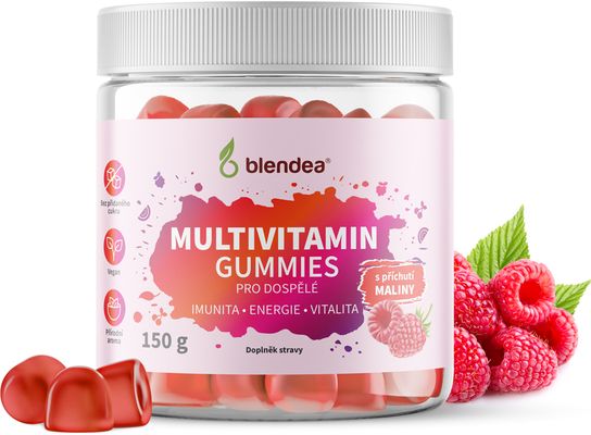 Blendea Multivitamin Gummies pro dospělé 60 ks