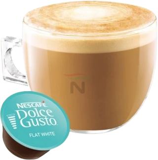Nescafé Dolce Gusto® Flat White – kávové kapsle 30 kapslí