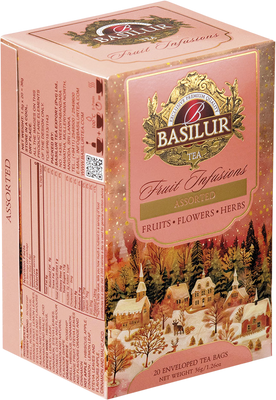 Basilur Christmas Fruit Assorted 20 x 1.8 g