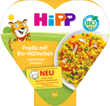 HiPP BIO Paella se zeleninou a kuřecím masem 250 g